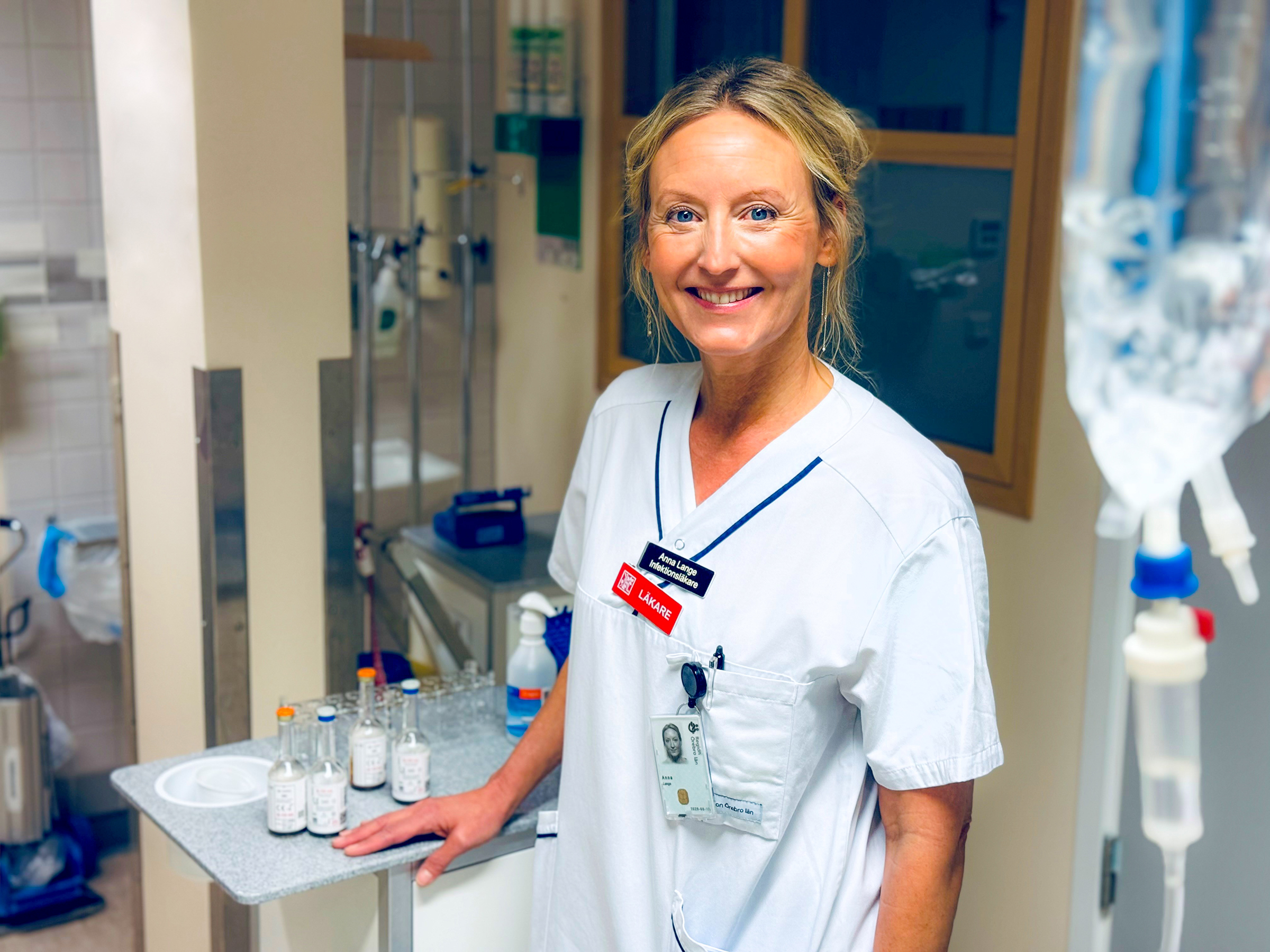Anna Lange, Infektionsmottagningen, Region Örebro län, foto Elin Abelson 1.jpg