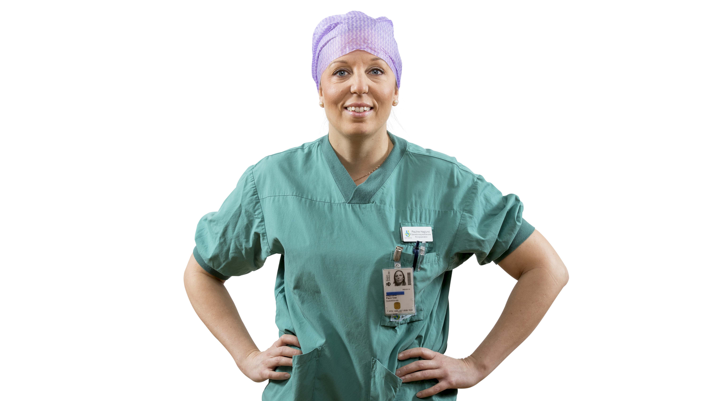 Pauline, operationssjuksköterska