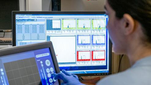 KFL, forskningsbilder. Forskningslabb, Forskning