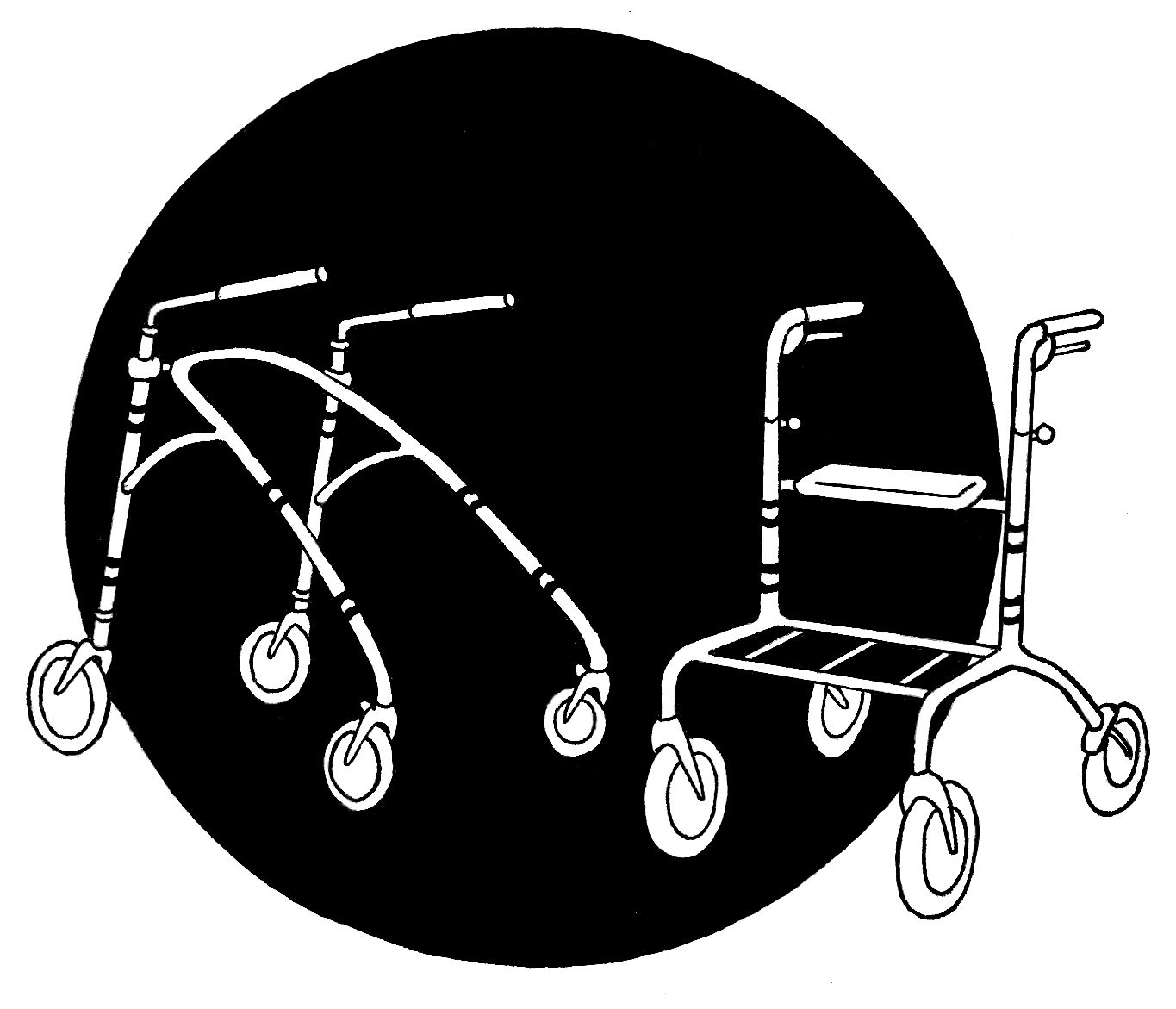 G&aring;nghj&auml;lpmedel, Rollator, Barn - ikon.png