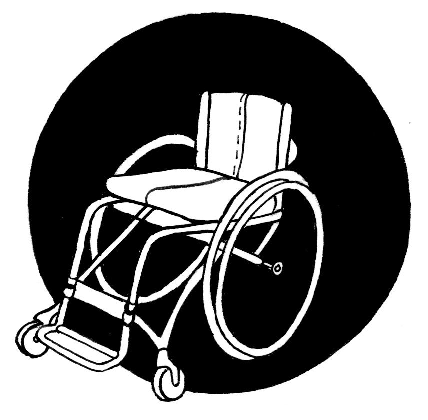 Manuella rullstolar, Aktiv - ikon.png