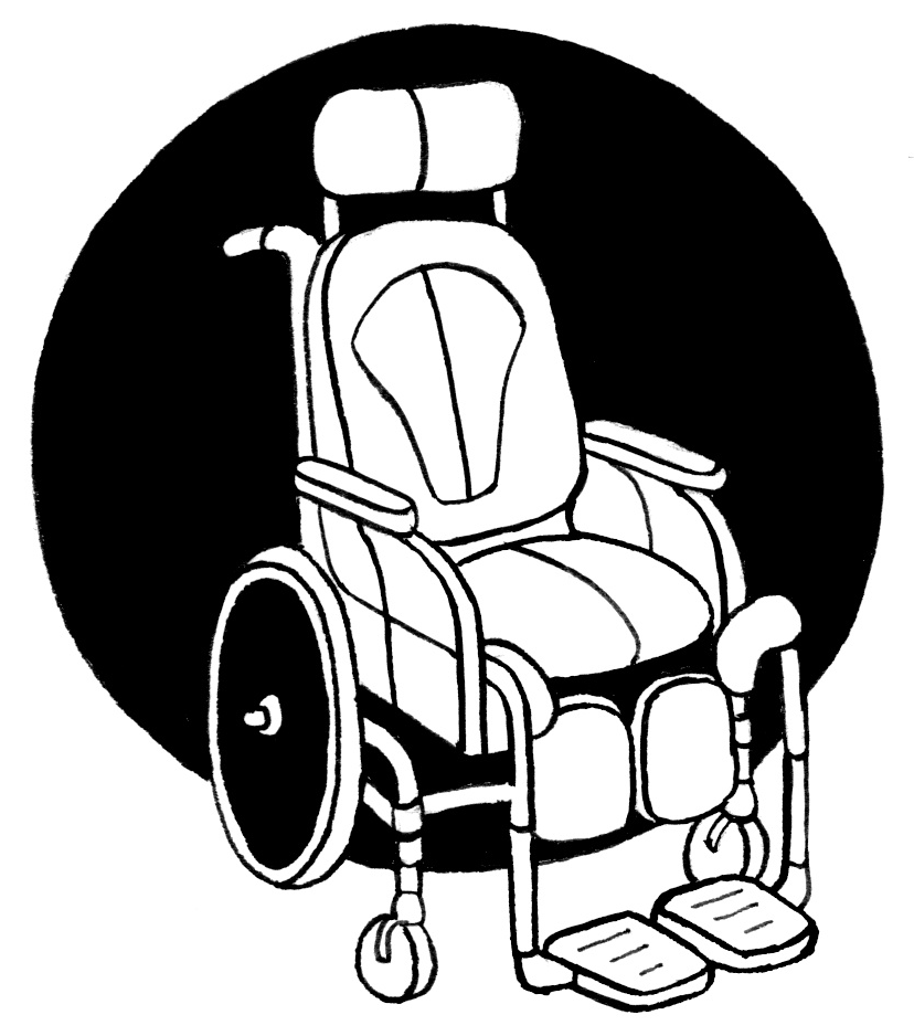Manuella rullstolar, Komfort - ikon.png