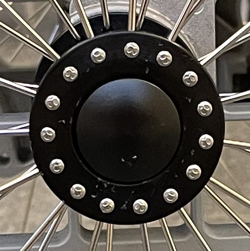 Foto närbild nav drivhjul C6